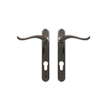 Windsor Sprung Swan Lever Lever Left Hand Door Handle