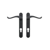 Windsor Sprung Swan Lever Lever Left Hand Door Handle
