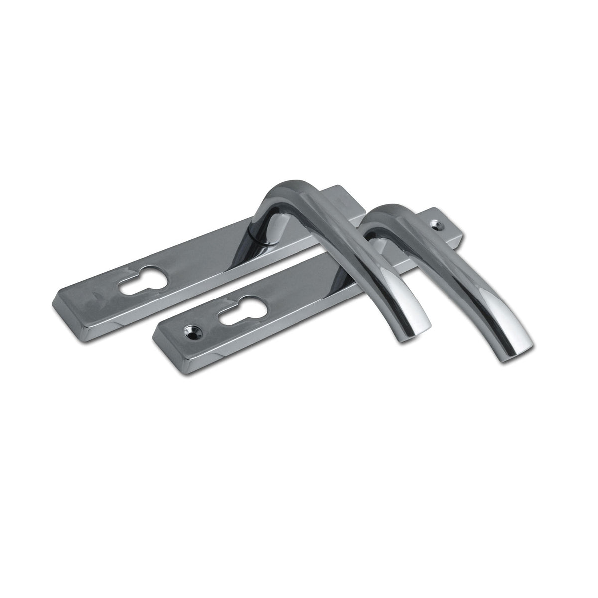 Architectural Sprung Inline Lever Lever Door Handle