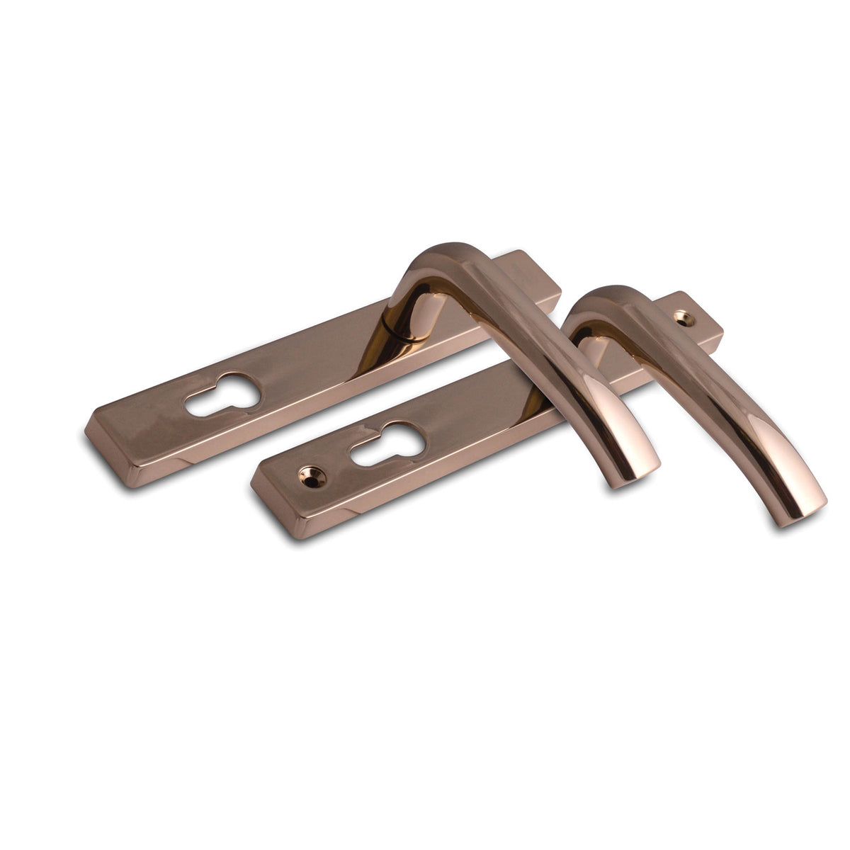 Architectural Sprung Inline Lever Lever Door Handle