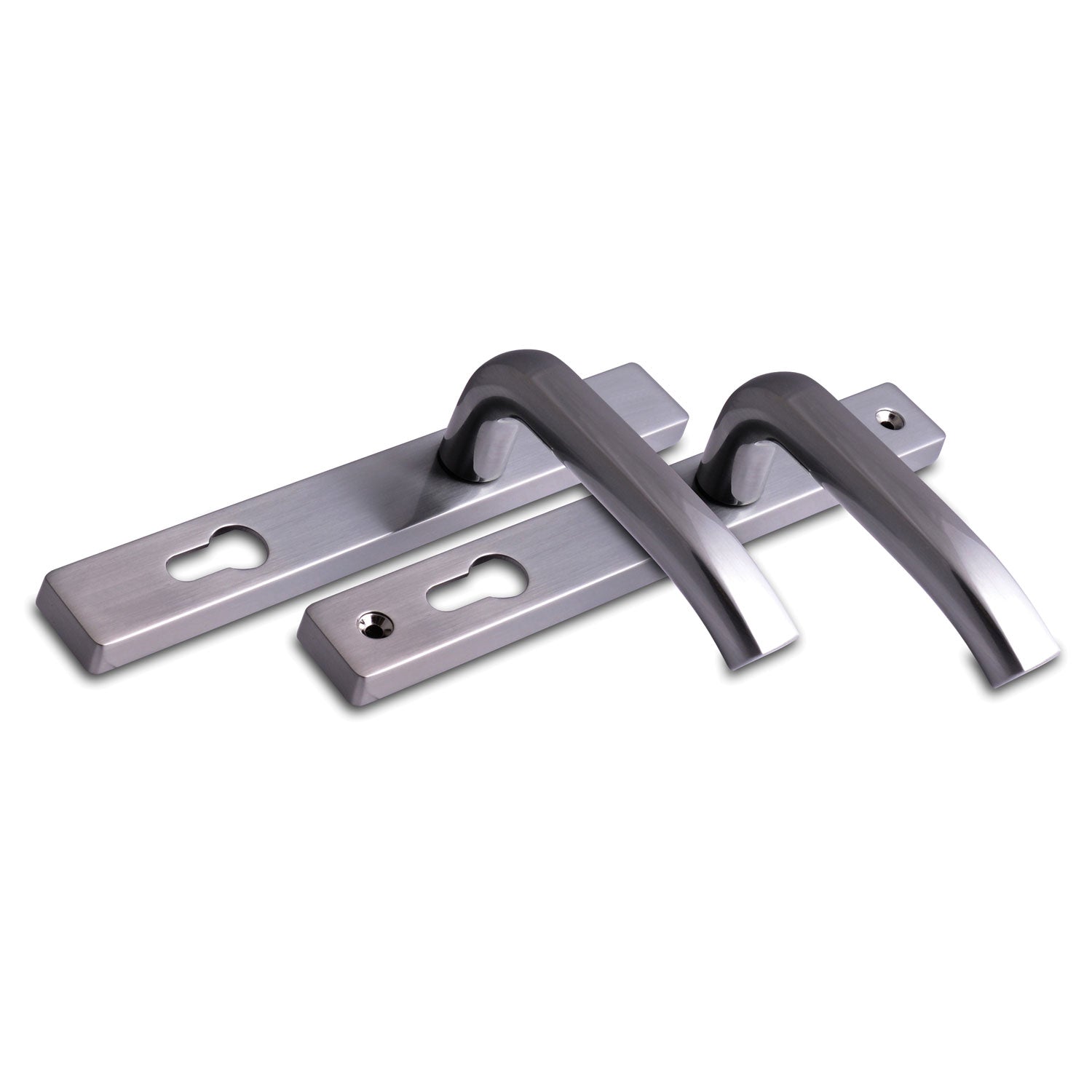 Architectural Sprung Inline Lever Lever Door Handle
