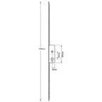 Cobra Passive Multipoint Door Lock - with Attachments for Shootbolts