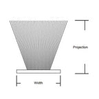 PVC Pile Weather Set (PVC carrier with polypropylene pile)
