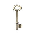 2 Lever B2 Copy Mortice Key Blank