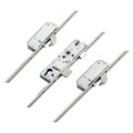 AV2 + Latch Deadbolt 2 Hooks Flat 16mm Faceplate Autolocking Multipoint Door Lock