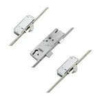 AV2 + Latch Deadbolt 2 Hooks Flat 20mm Faceplate Autolocking Multipoint Door Lock