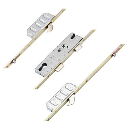 Cobra Latch Deadbolt 2 Hooks 2 Roller Cam Split Spindle Multipoint Door Lock