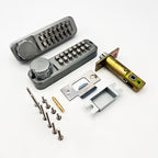 2430 Double Sided Tubular Mortice Latch back to back Digital Lock