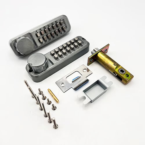 2430 Double Sided Tubular Mortice Latch back to back Digital Lock