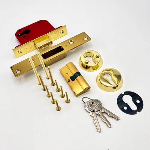 263-31 British Standard Euro Double Mortice Deadlock