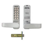 2835 Tubular Mortice Latch Lever Handle Digital Lock With Holdback and Free Passage