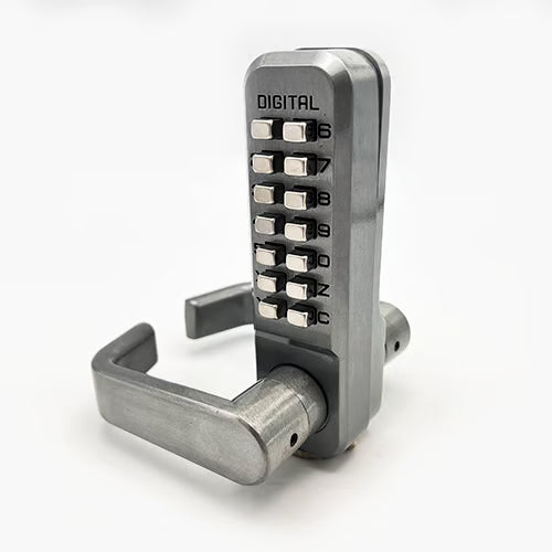 2835 Tubular Mortice Latch Lever Handle Digital Lock With Holdback and Free Passage
