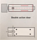 BTS75 Double Action Floor Spring Accessory Pack For Timber