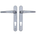Classic Lever Lever UPVC Multipoint Door Handles - 92mm PZ Sprung 122mm Screw Centres