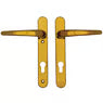 Classic Lever Lever UPVC Multipoint Door Handles - 92mm PZ Sprung 122mm Screw Centres