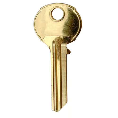 UN-11 Union 5 Pin Brass Cylinder Key Blank