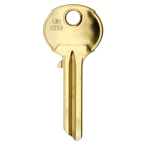 UN-11 Union 5 Pin Brass Cylinder Key Blank