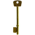 3G110 Electro-Brass Copy Rim Length Key Blank