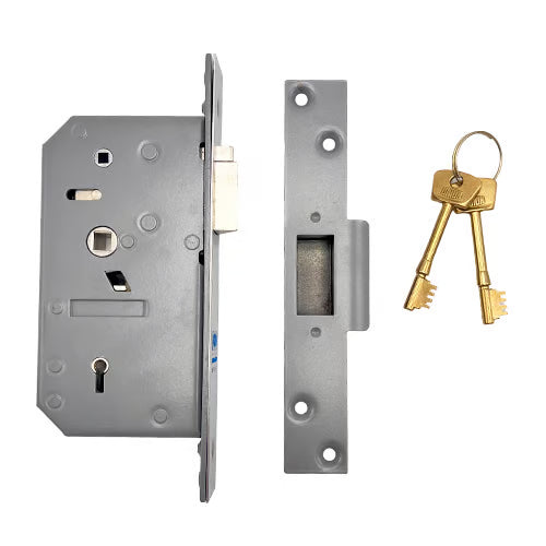 3R35X Egress Non British Standard 5 Lever Mortice Deadlocking Latch
