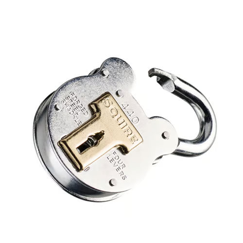 440 Old English Padlock - Open Shackle