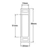 UPVC Deadbolt Keep