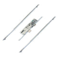 Latch Deadbolt 2 Rollers 2 Mushrooms Split Spindle Multipoint Door Lock - Option 1 (top roller to spindle = 730mm)