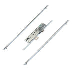 Latch Deadbolt 2 Rollers 2 Mushrooms Split Spindle Multipoint Door Lock - Option 1 (top roller to spindle = 730mm)