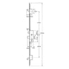 5345 French Door Kit for a pair of rebated timber doors