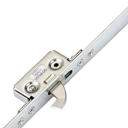 Latch Deadbolt 2 Small Hooks Split Spindle Multipoint Door Lock - Option 3 (top hook to spindle = 680mm)
