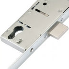 Latch Deadbolt 2 Small Hooks Split Spindle Multipoint Door Lock - 20mm Faceplate - Option 3 (top hook to spindle = 680mm)