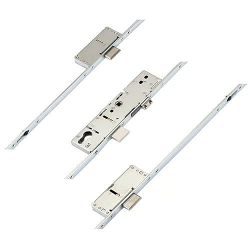 Latch 3 Deadbolts Split Spindle Multipoint Door Lock - Option 1 (top deadbolt to spindle = 570mm)
