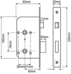 5430 Bathroom Mortice Sashlock
