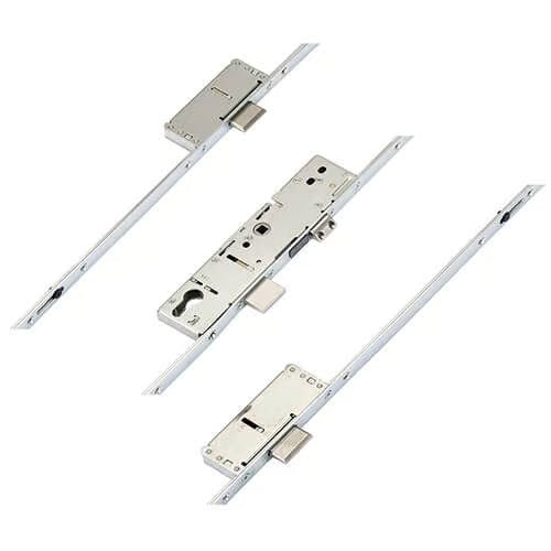 Latch 3 Deadbolts Split Spindle Multipoint Door Lock - Option 2 (top deadbolt to spindle = 680mm)