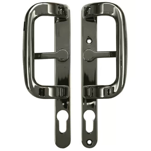 Handle Set for Patio Doors - Chrome