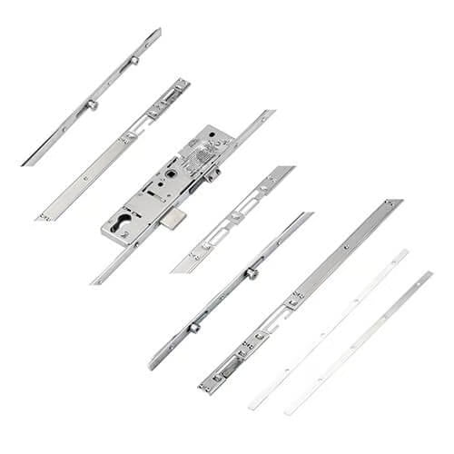 Latch Deadbolt 2 Hook Split Spindle Timber and Composite Repair Multipoint Door Lock