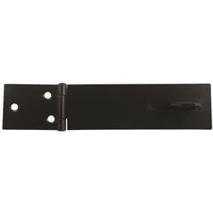 617 Safety Hasp & Staple Black