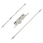 Latch Deadbolt 4 Rollers Key Wind Operated Multipoint Door Lock