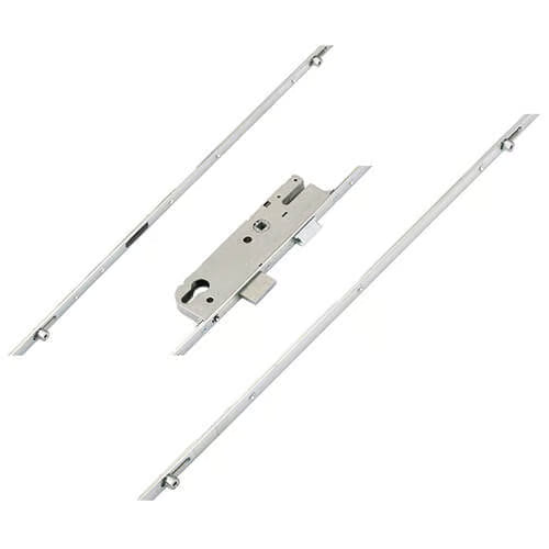 Latch Deadbolt 4 Rollers Key Wind Operated Multipoint Door Lock