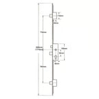 Secury A2 Latch 3 Deadbolts Auto Locking Multipoint Door Lock