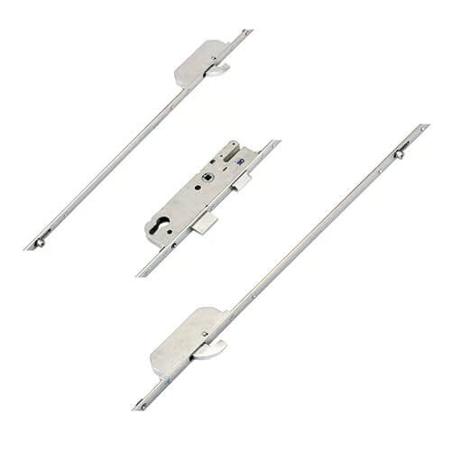 Europa Latch Deadbolt 2 Hooks 2 Inboard Rollers Split Spindle Multipoint Door Lock