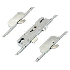 Europa Latch Deadbolt 2 Hooks 20mm Flat Faceplate Split Spindle Multipoint Door Lock