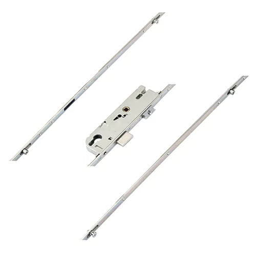 Europa Latch Deadbolt 2 Rollers 2 Mushrooms Lift Lever Multipoint Door Lock
