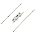 Europa Latch Deadbolt 2 Rollers 2 Mushrooms Split Spindle Multipoint Door Lock