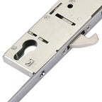 Latch Deadbolt 2 Hooks 2 Rollers Split Spindle Multipoint Door Lock - Option 2 (top hook to spindle = 730mm)