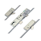 Latch Deadbolt 2 Large Hooks Split Spindle Multipoint Door Lock - Option 3 (top hook to spindle = 680mm)