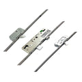 Latch Deadbolt 2 Hooks Interlocking French Door Lock Split Spindle Multipoint Door Lock
