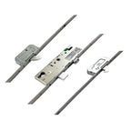 Latch Deadbolt 2 Hooks Interlocking French Door Lock Split Spindle Multipoint Door Lock