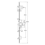 7145 French Door Kit For a pair of plain meeting style UPVC doors