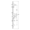 7145 French Door Kit For a pair of plain meeting style UPVC doors