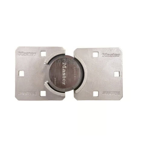 736EURD Round Shackleless Padlock & Hasp Set